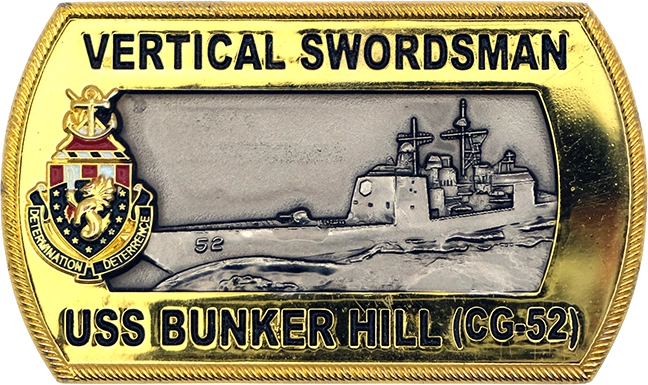 Gold Die Struck military challenge coin - Thumbnail 2