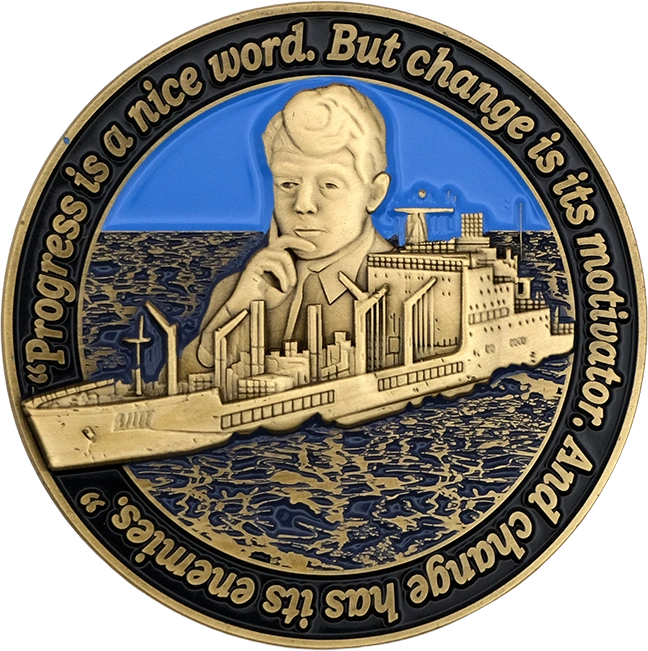 Brass Injection Molded coin - Thumbnail 2