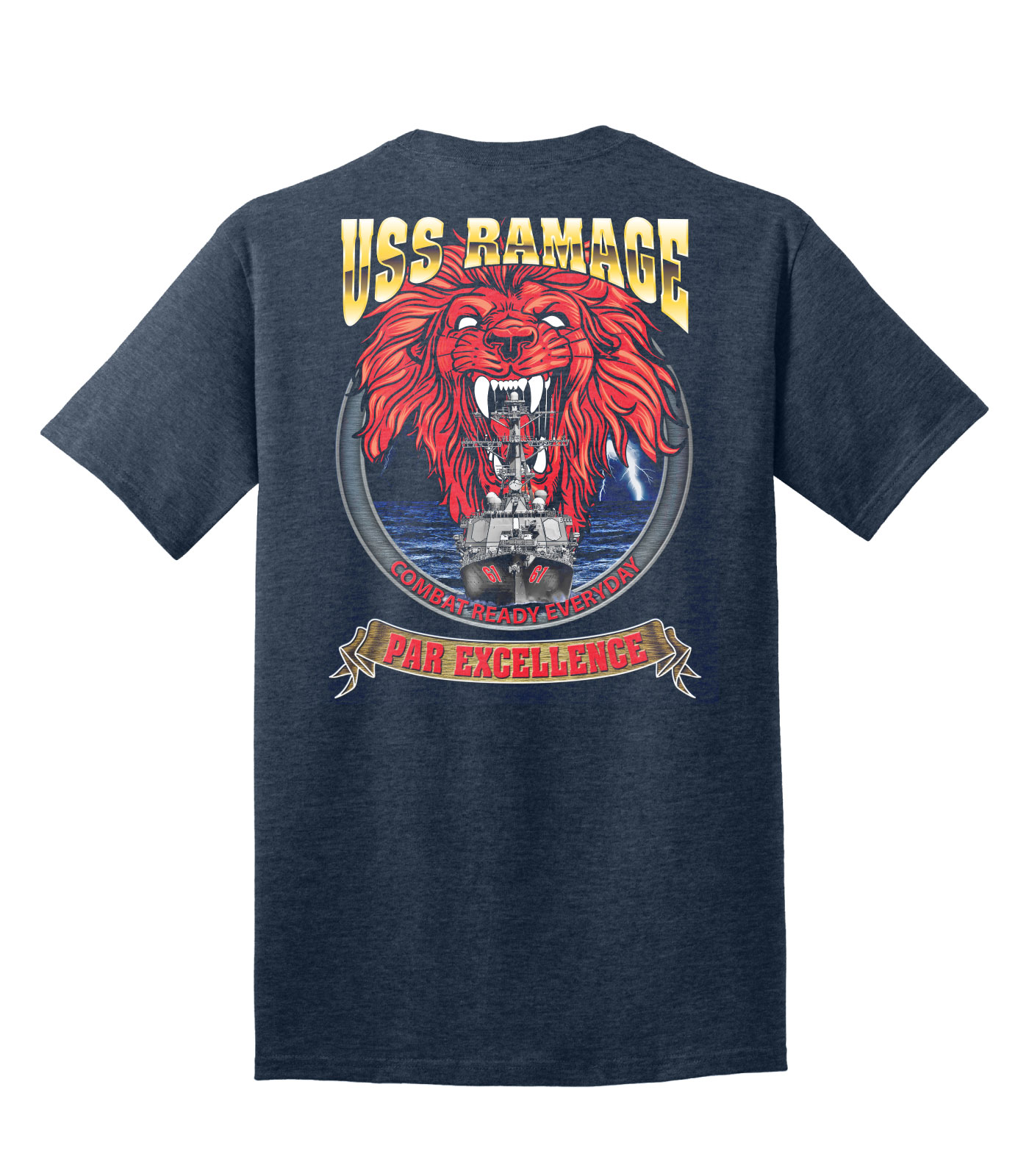 Mid weight 5oz Regular t-shirt - Thumbnail 2