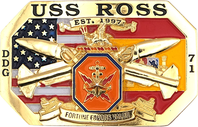 Gold Military Buckle - Thumbnail 3